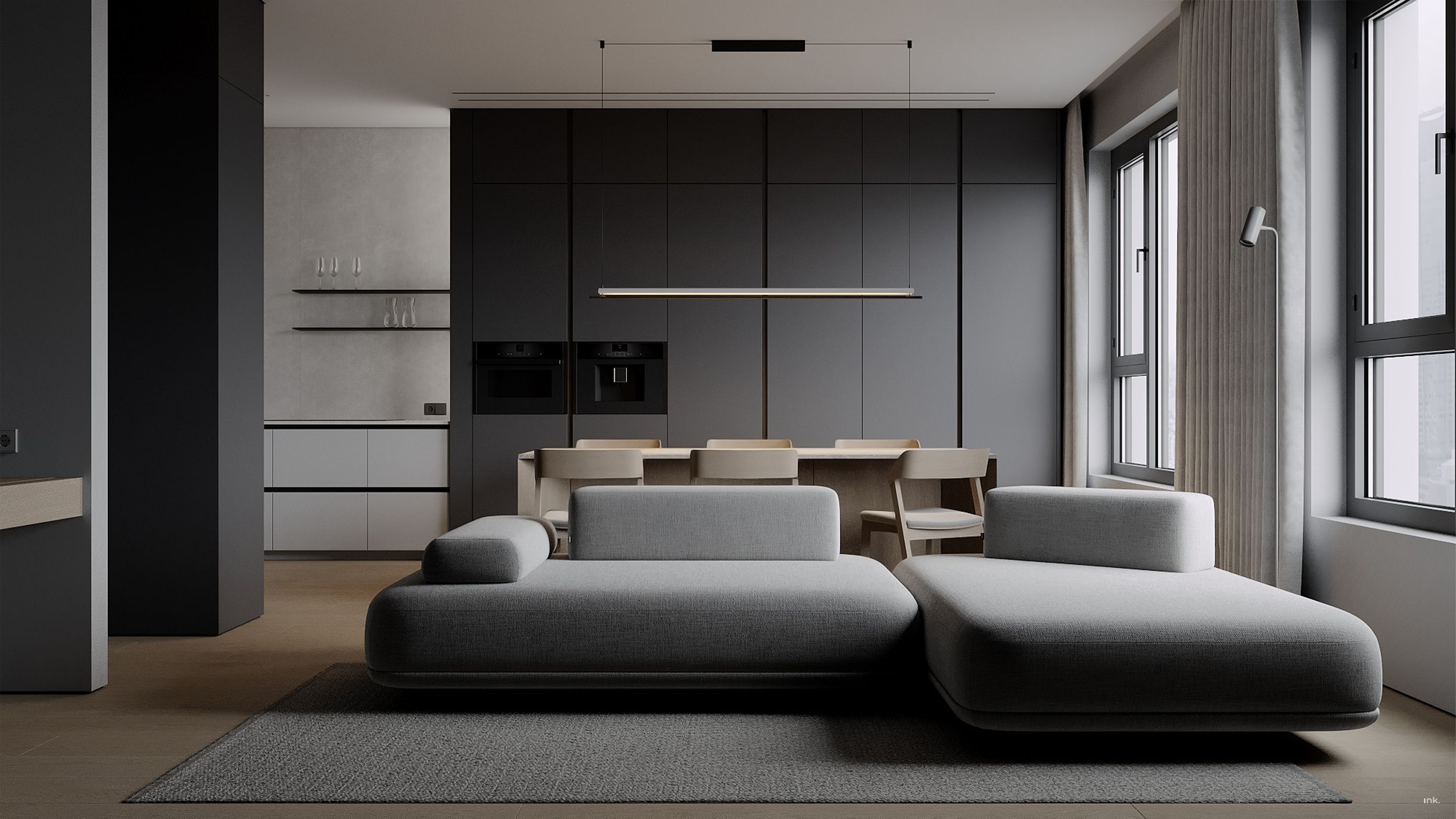 3 Кухня-гостиная 12